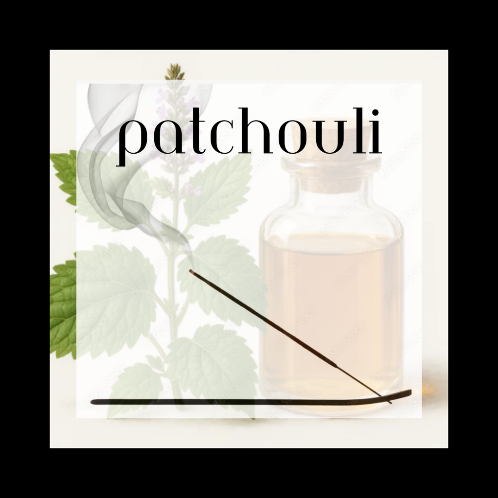 Patchouli 11" Charcoal Incense Sticks - 12 Count Pure Essential Oils & Charcoal Clean 45-60 Minute Burn Time