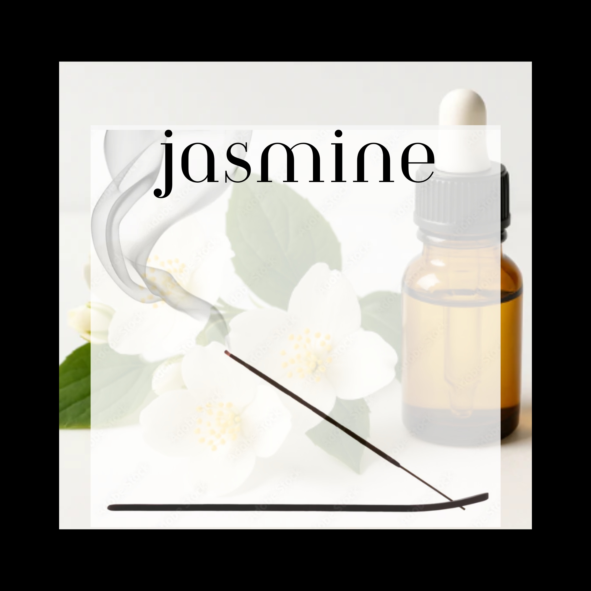 Jasmine Flower 11" Charcoal Incense 12 Pack Pure Essential Oils Clean 45-60 Minute Burn Time No Char Smell Ideal for Aromatherapy