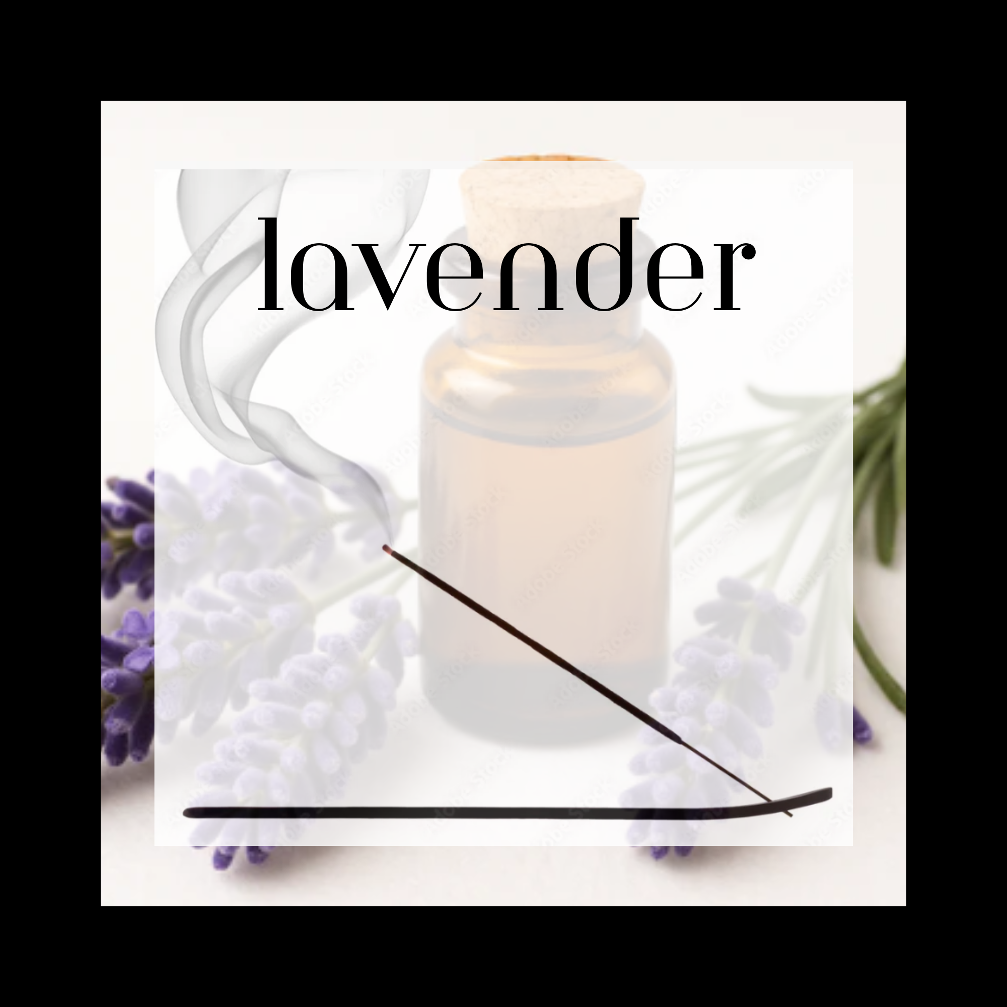 LAVENDER 11" CHARCOAL INCENSE STICKS Pure Essential Oils & Charcoal 12 Count Clean 45-60 Minute Burn Time No Char Smell Natural Fragrance