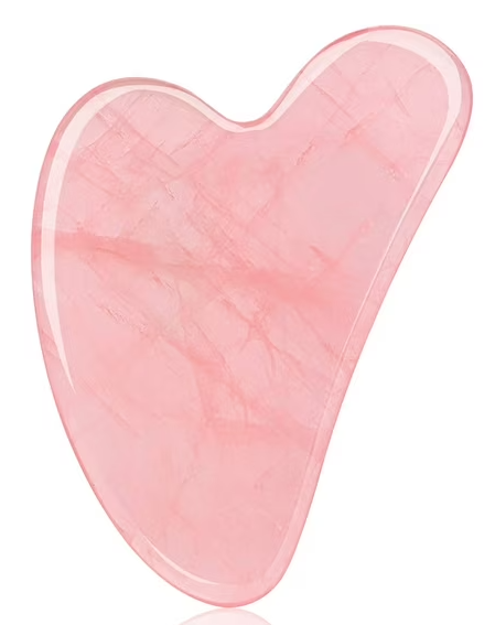 Natural Rose Quartz Gua Sha