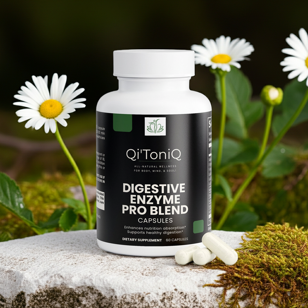 Digestive Enzyme Pro Blend | Qi’ToniQ