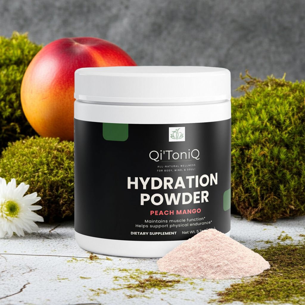 Hydration Powder – Peach Mango | Qi’ToniQ