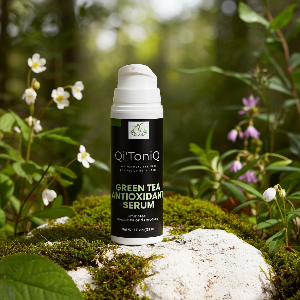 Green Tea Antioxidant Serum | Qi’ToniQ