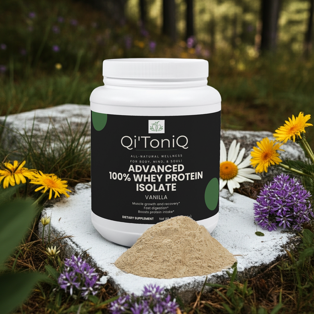 Advanced 100% Whey Protein Isolate – Vanilla | Qi’ToniQ