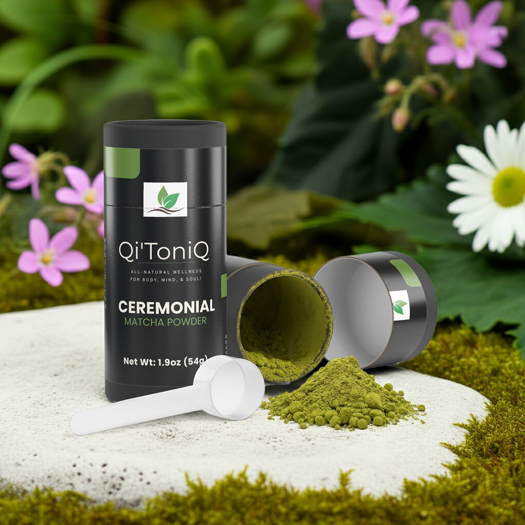 Ceremonial Matcha Powder | Qi’ToniQ