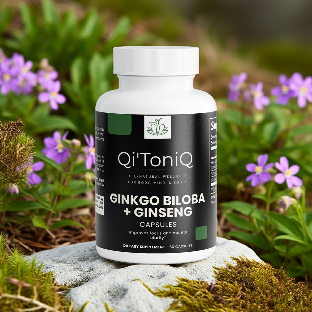 Ginkgo Biloba + Ginseng | Qi’ToniQ