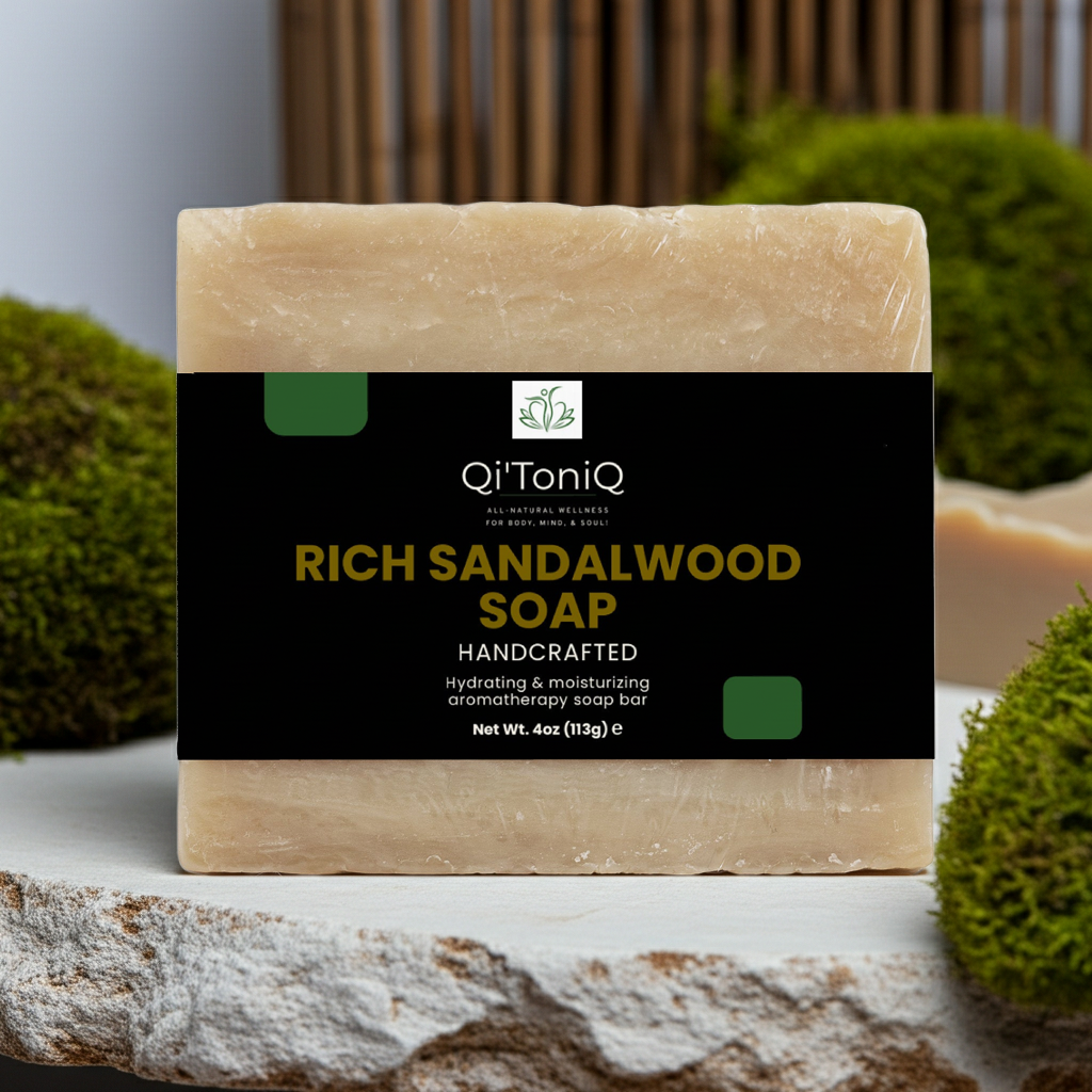 Rich Sandalwood Soap | Qi’ToniQ